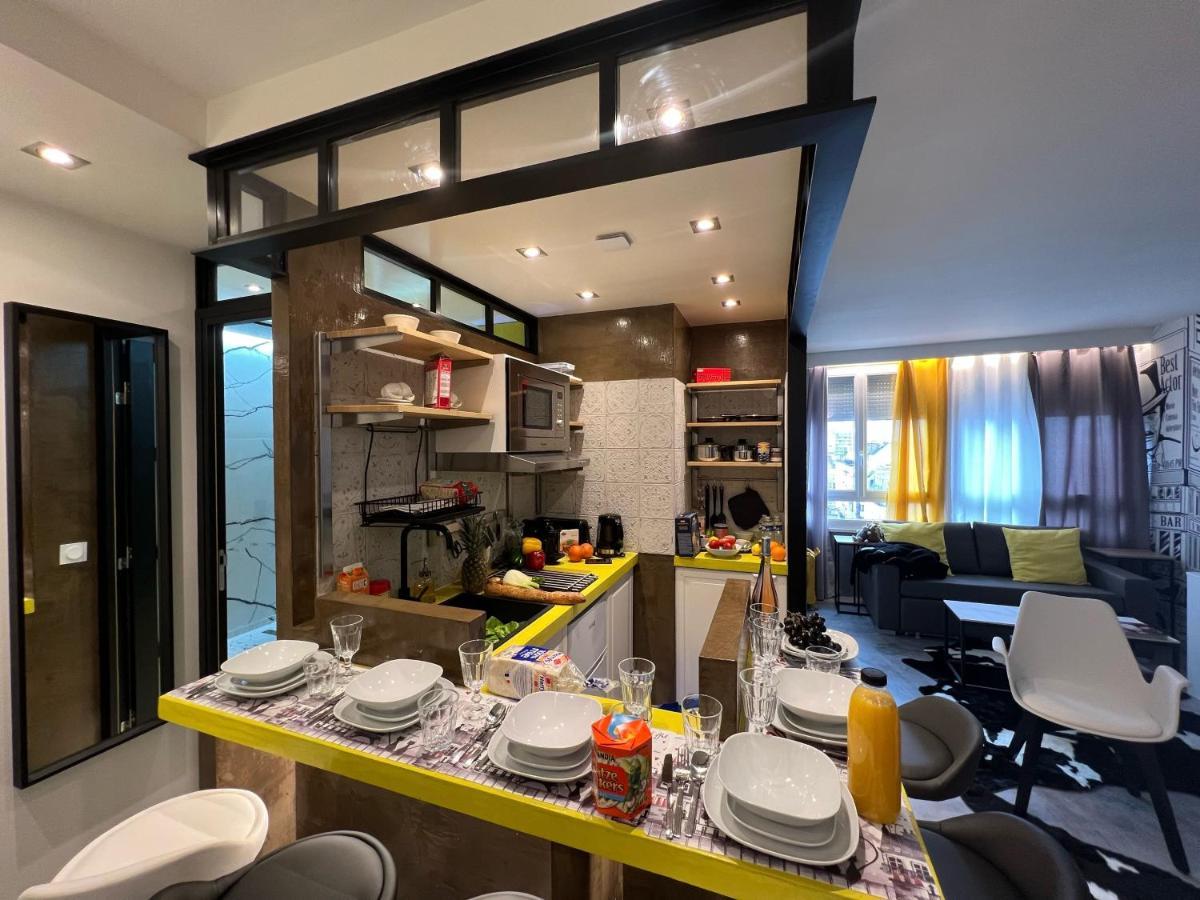 Appartement Flandre Parijs Buitenkant foto