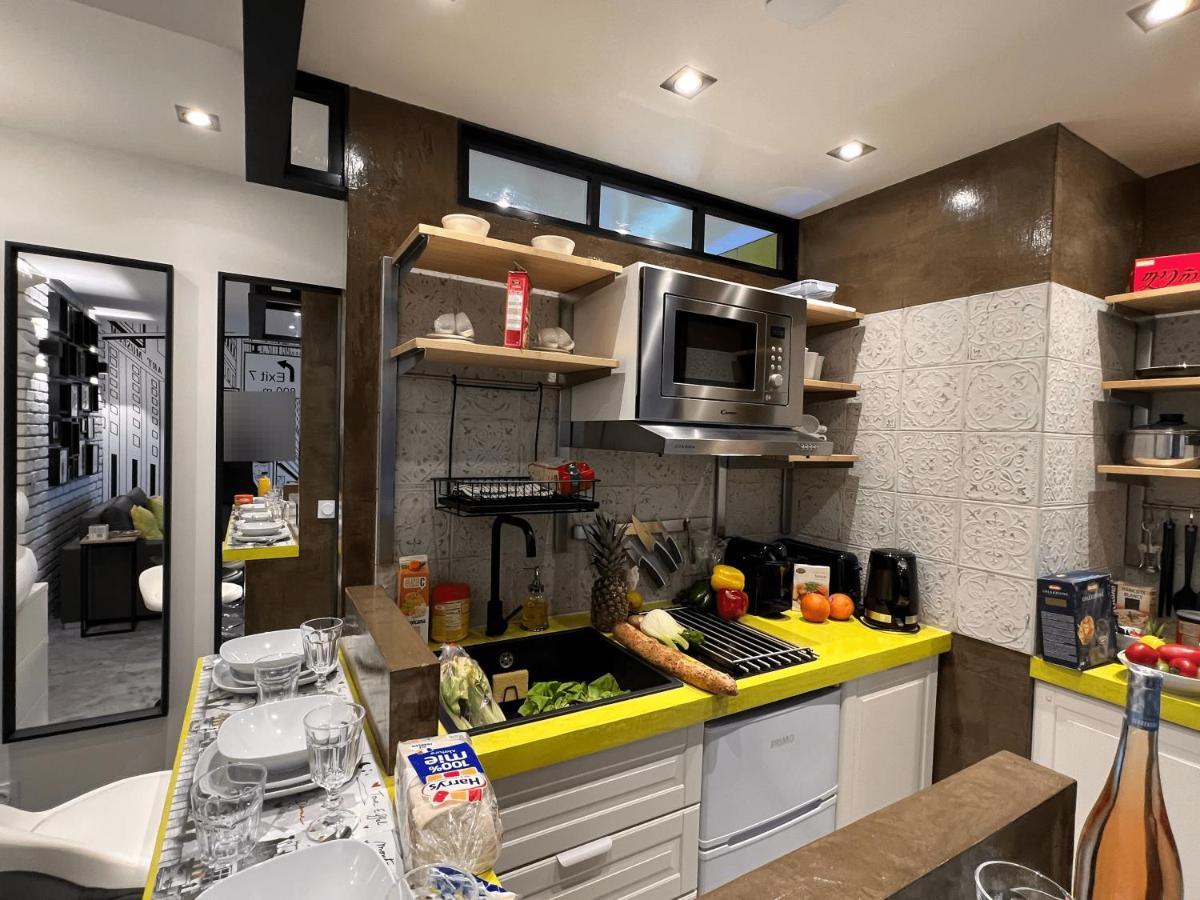 Appartement Flandre Parijs Buitenkant foto