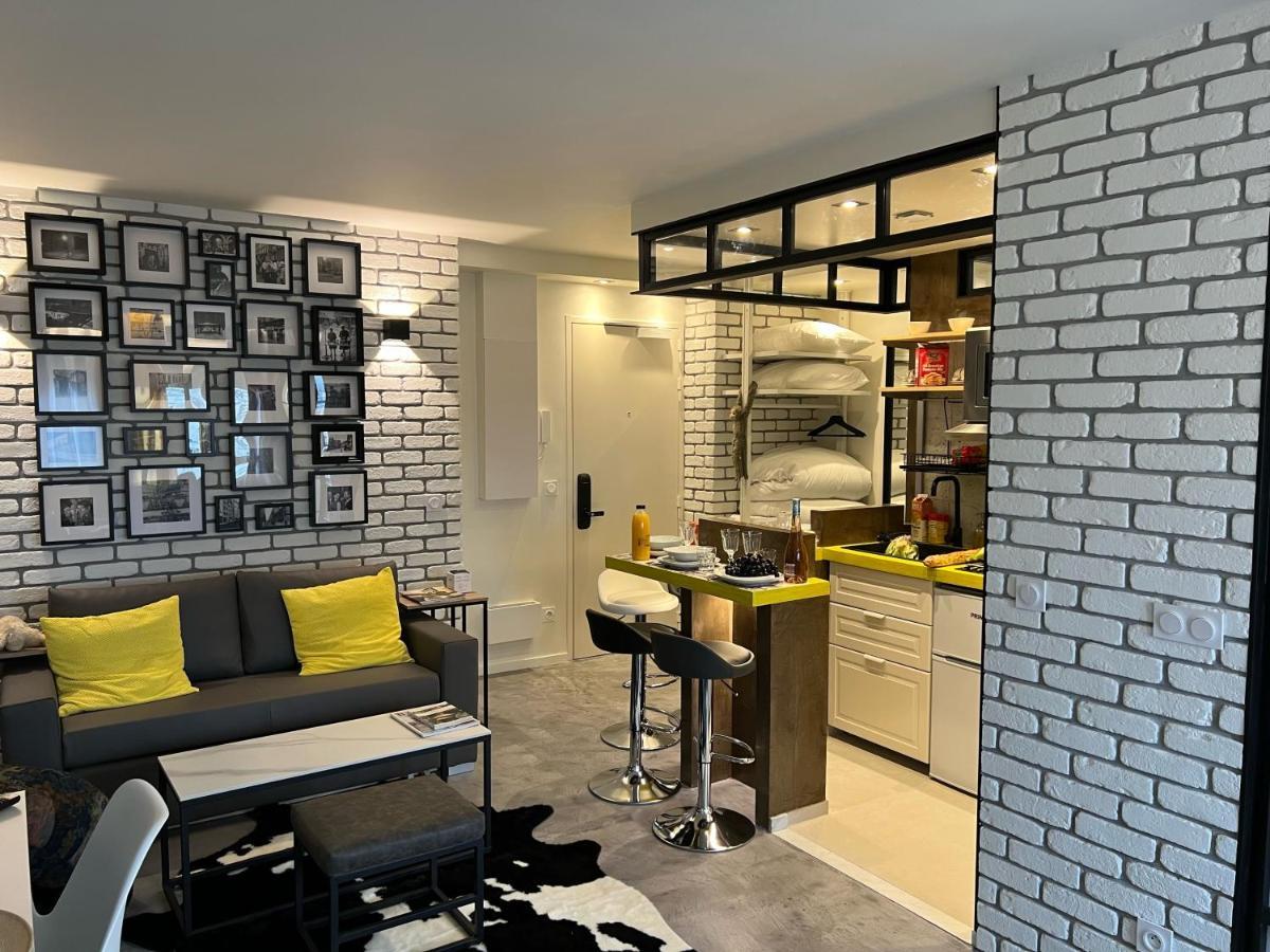 Appartement Flandre Parijs Buitenkant foto