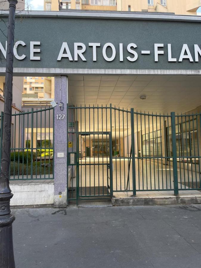 Appartement Flandre Parijs Buitenkant foto
